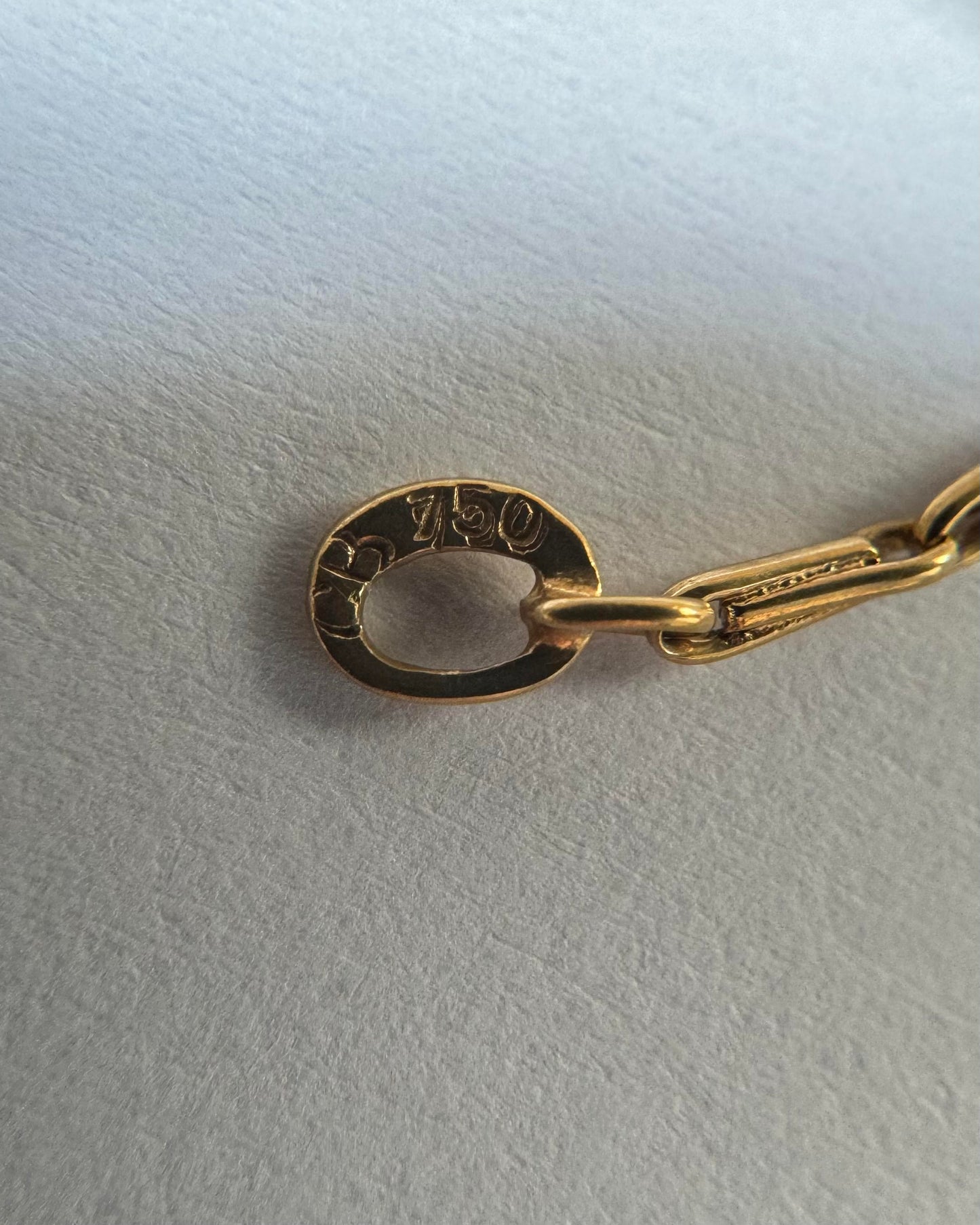 Vintage 18ct Hayseed chain