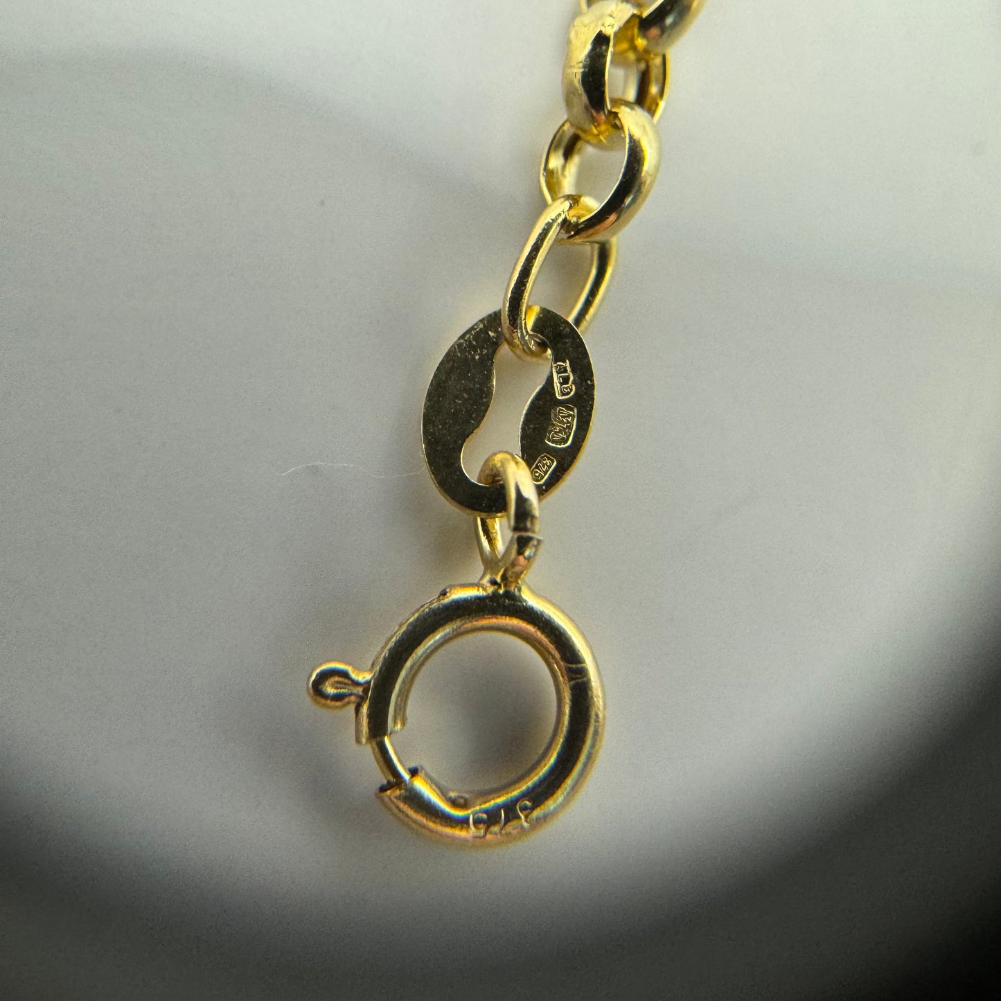 9ct Every day stacking belcher chain