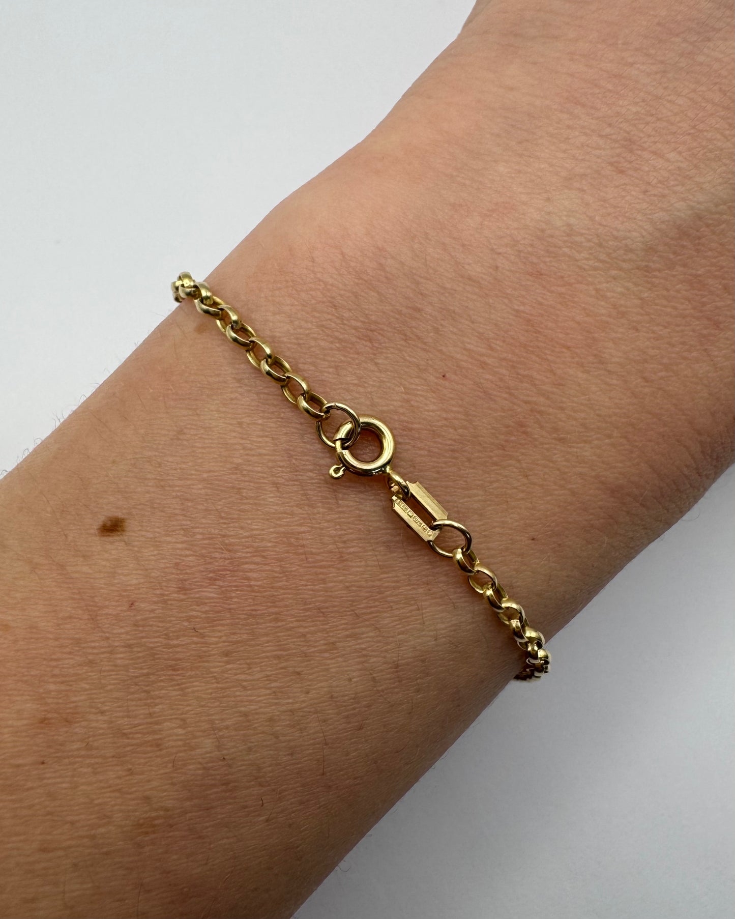 9ct vintage belcher bracelet