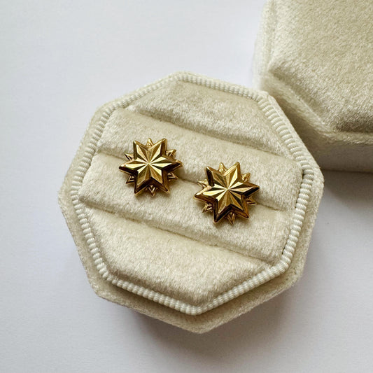 9ct Vintage dream star studs