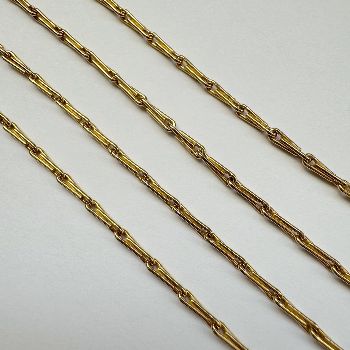 9ct Vintage hayseed chain