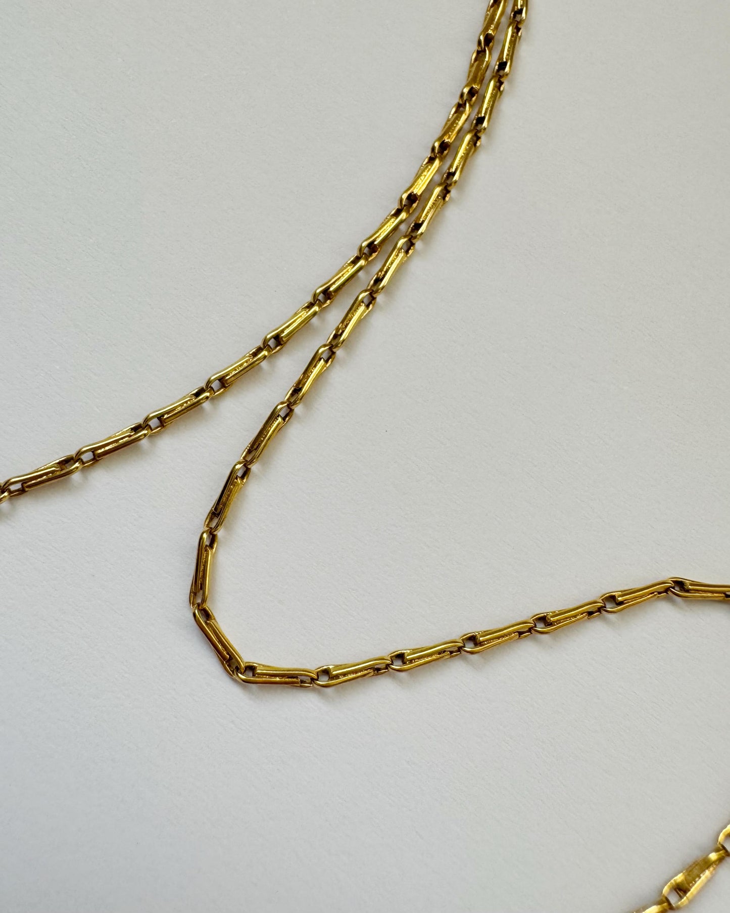 Vintage 18ct Hayseed chain