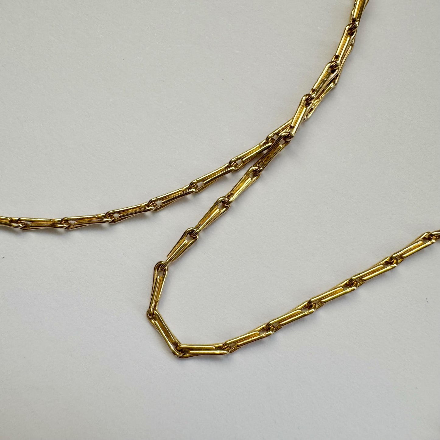 9ct Vintage hayseed chain