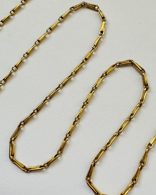 Vintage 18ct Hayseed chain