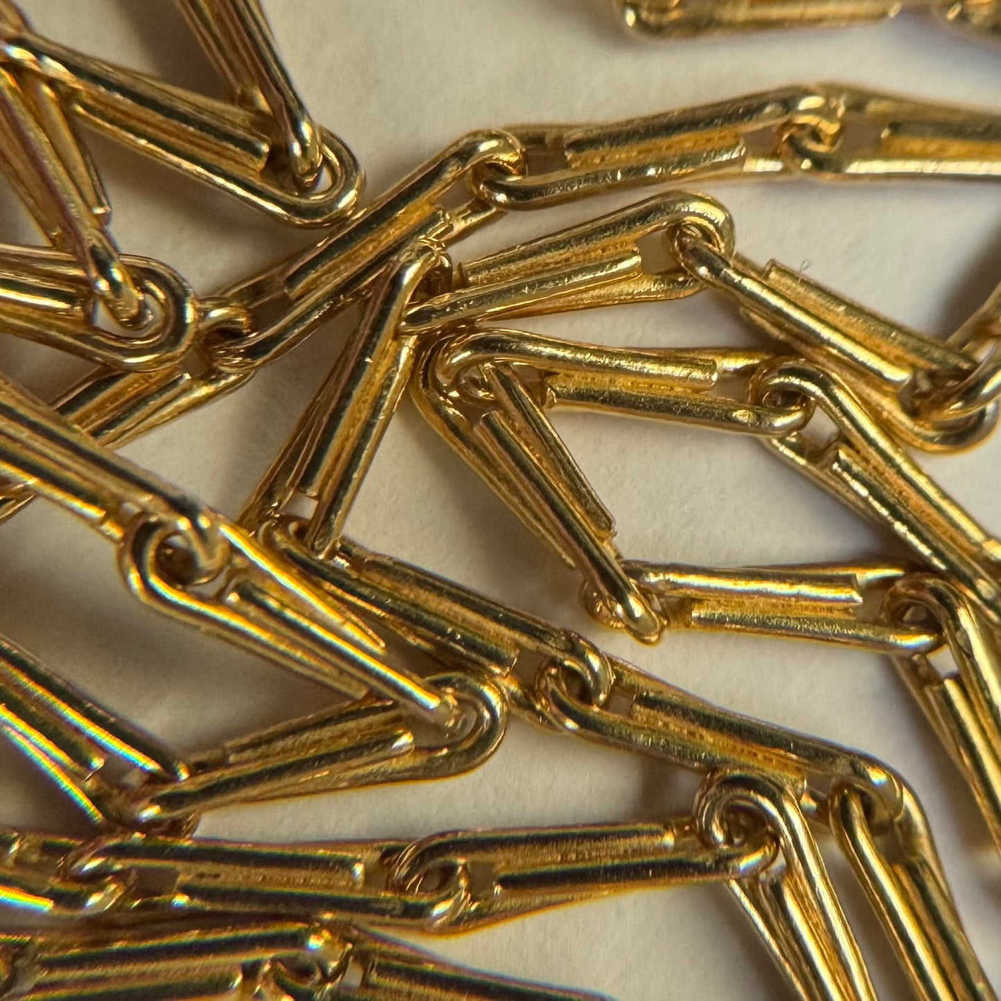 9ct Vintage hayseed chain