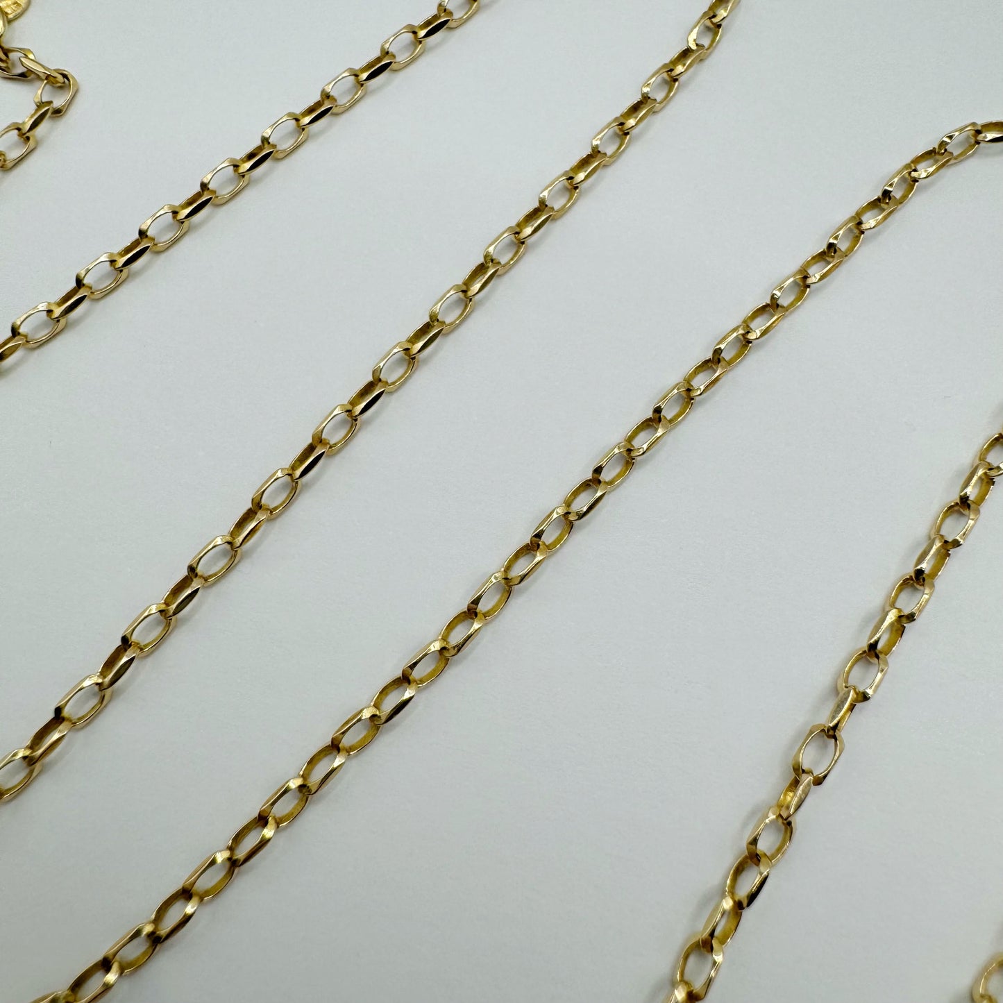 9ct Vintage versatile biker chain