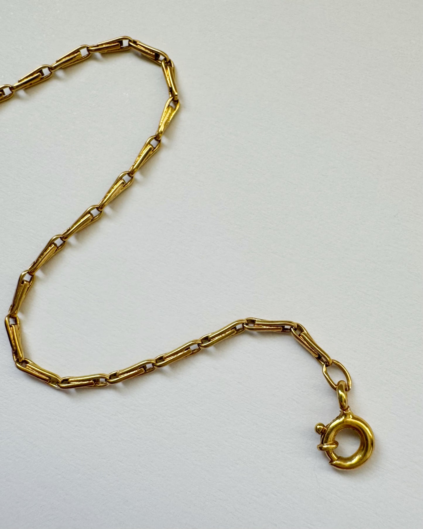 Vintage 18ct Hayseed chain