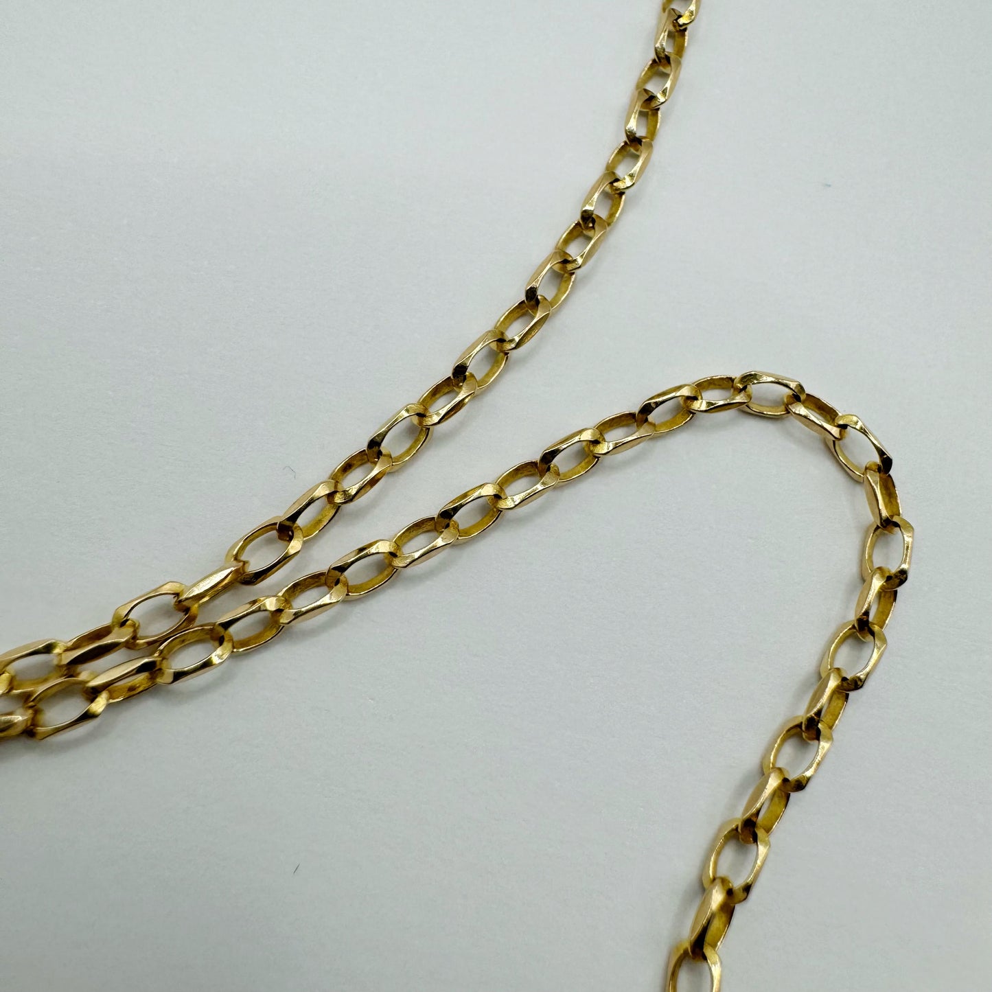 9ct Vintage versatile biker chain