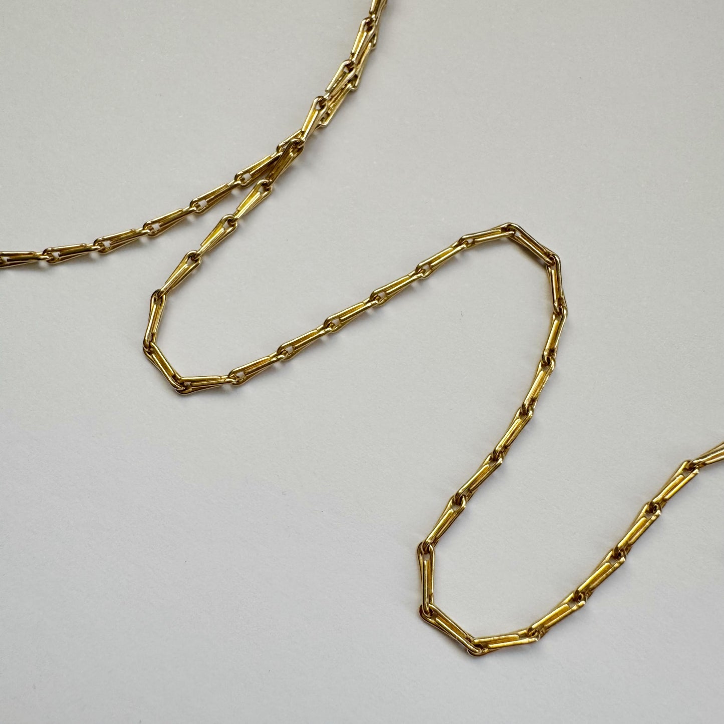 9ct Vintage hayseed chain