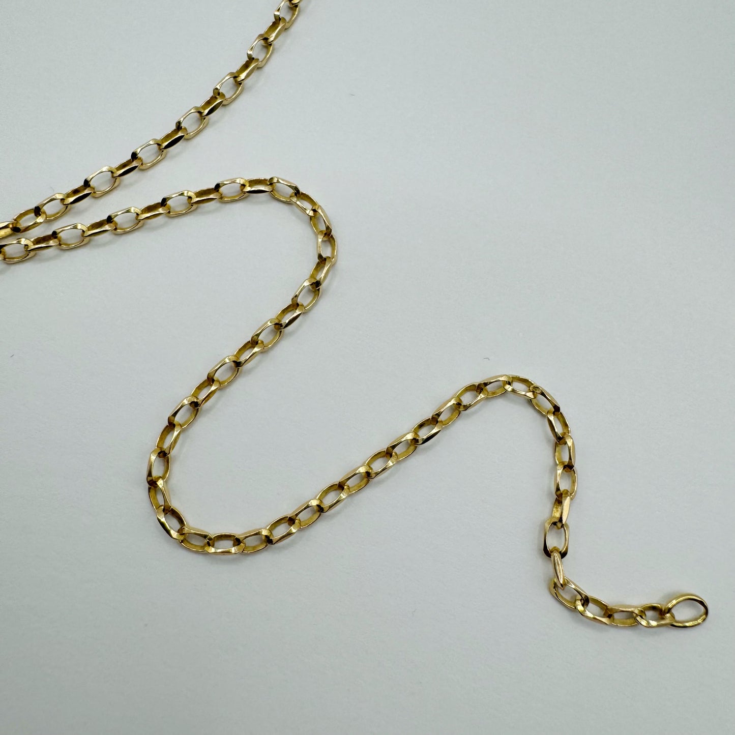 9ct Vintage versatile biker chain