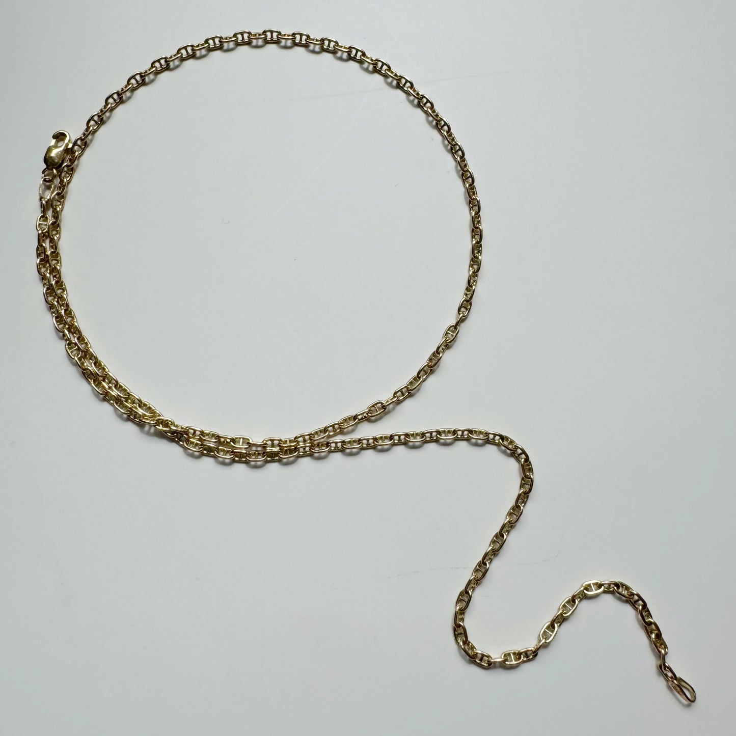 9ct Perfect mariner link chain