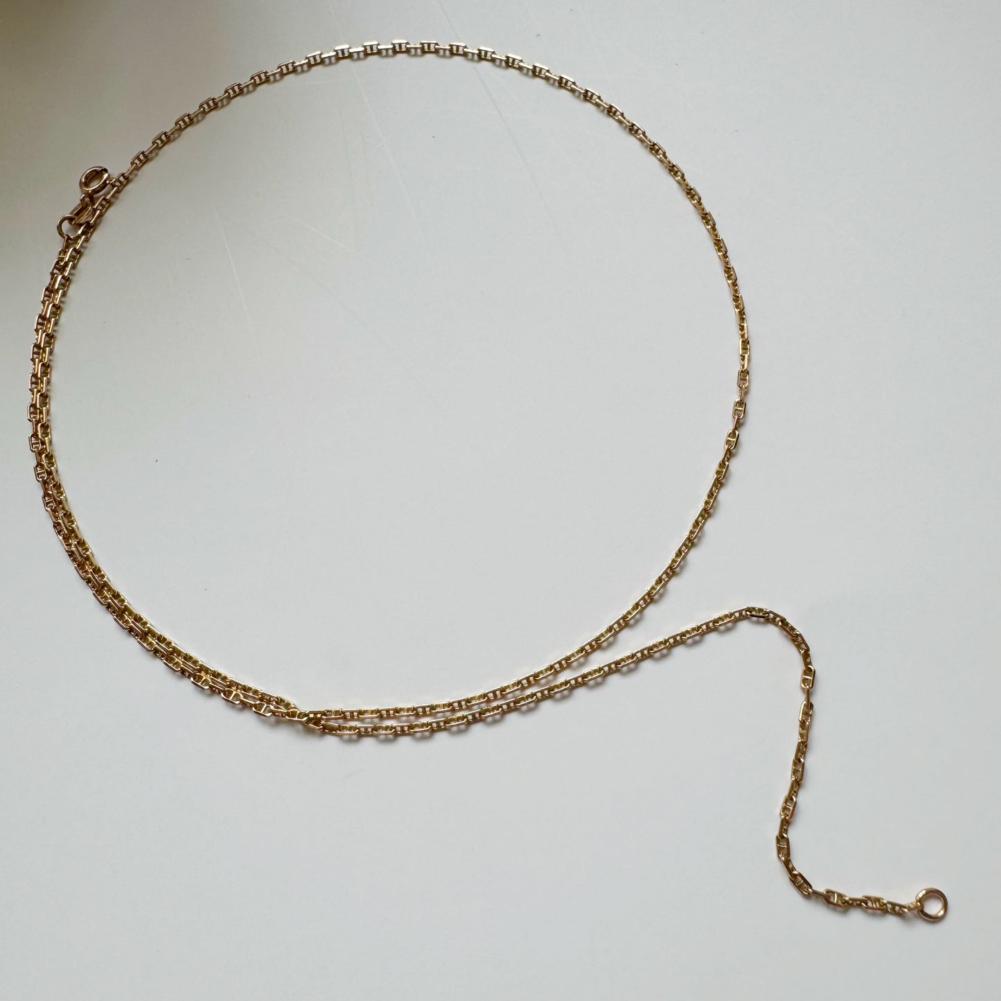 9ct Vintage darling mariner chain