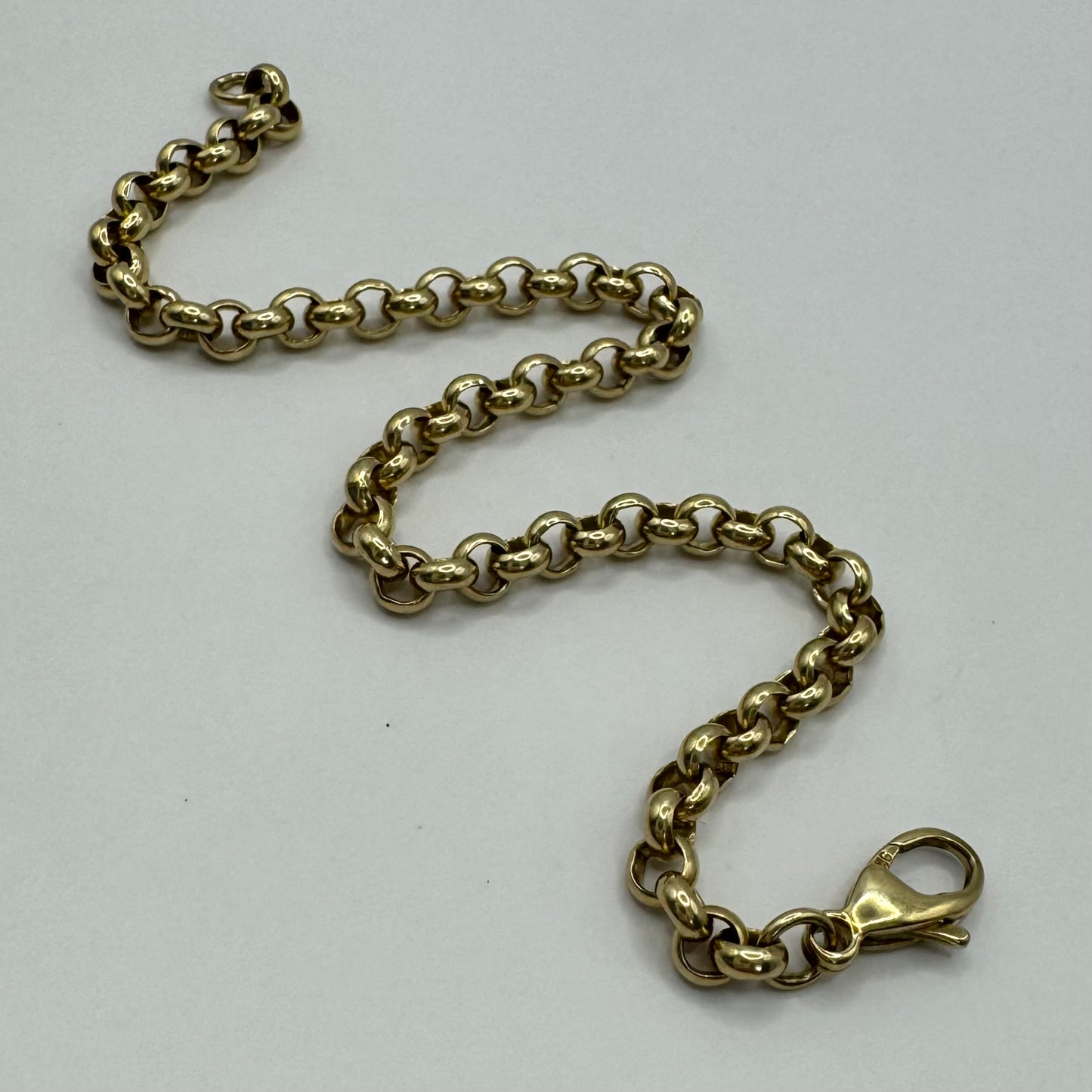 9ct Chuncky belcher bracelet