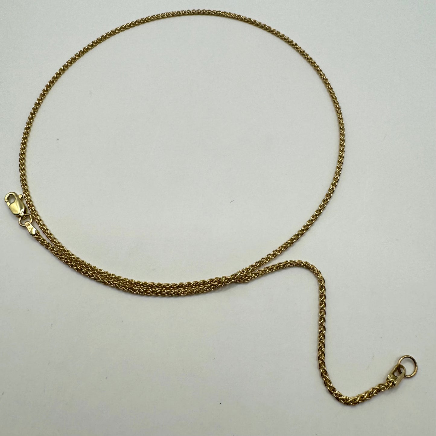 9ct Foxtail chain