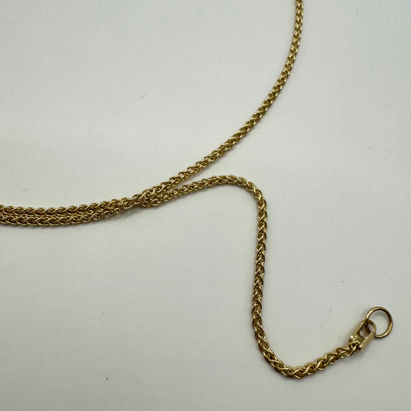 9ct Foxtail chain