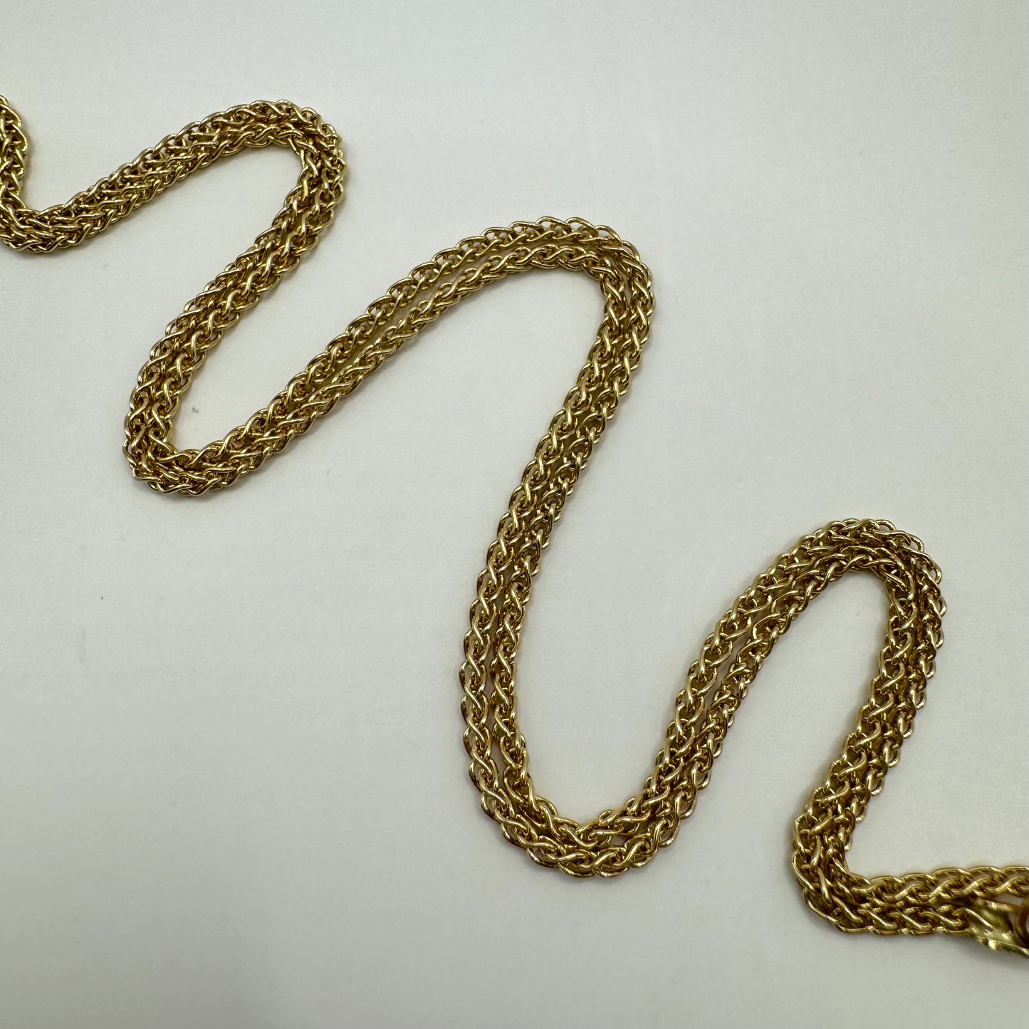 9ct Foxtail chain