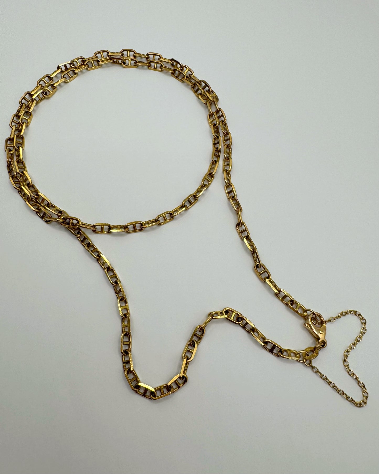 9ct Heavy vintage mariner chain