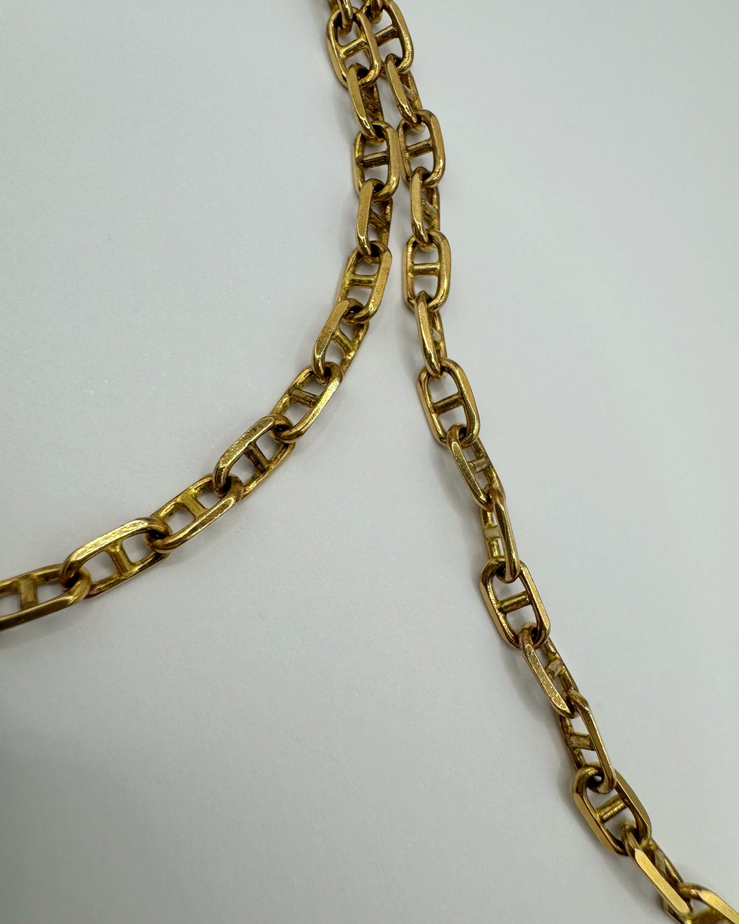 9ct Heavy vintage mariner chain