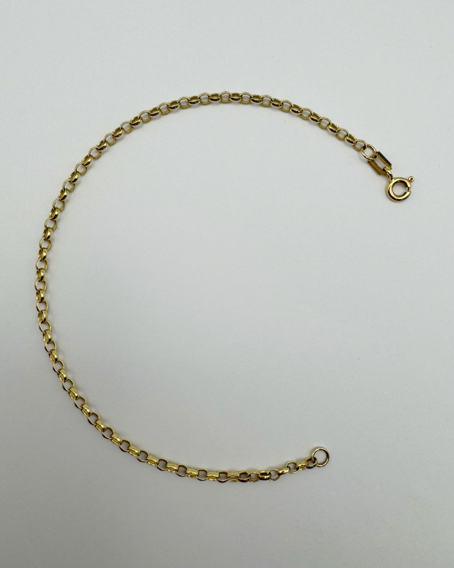 9ct vintage belcher bracelet