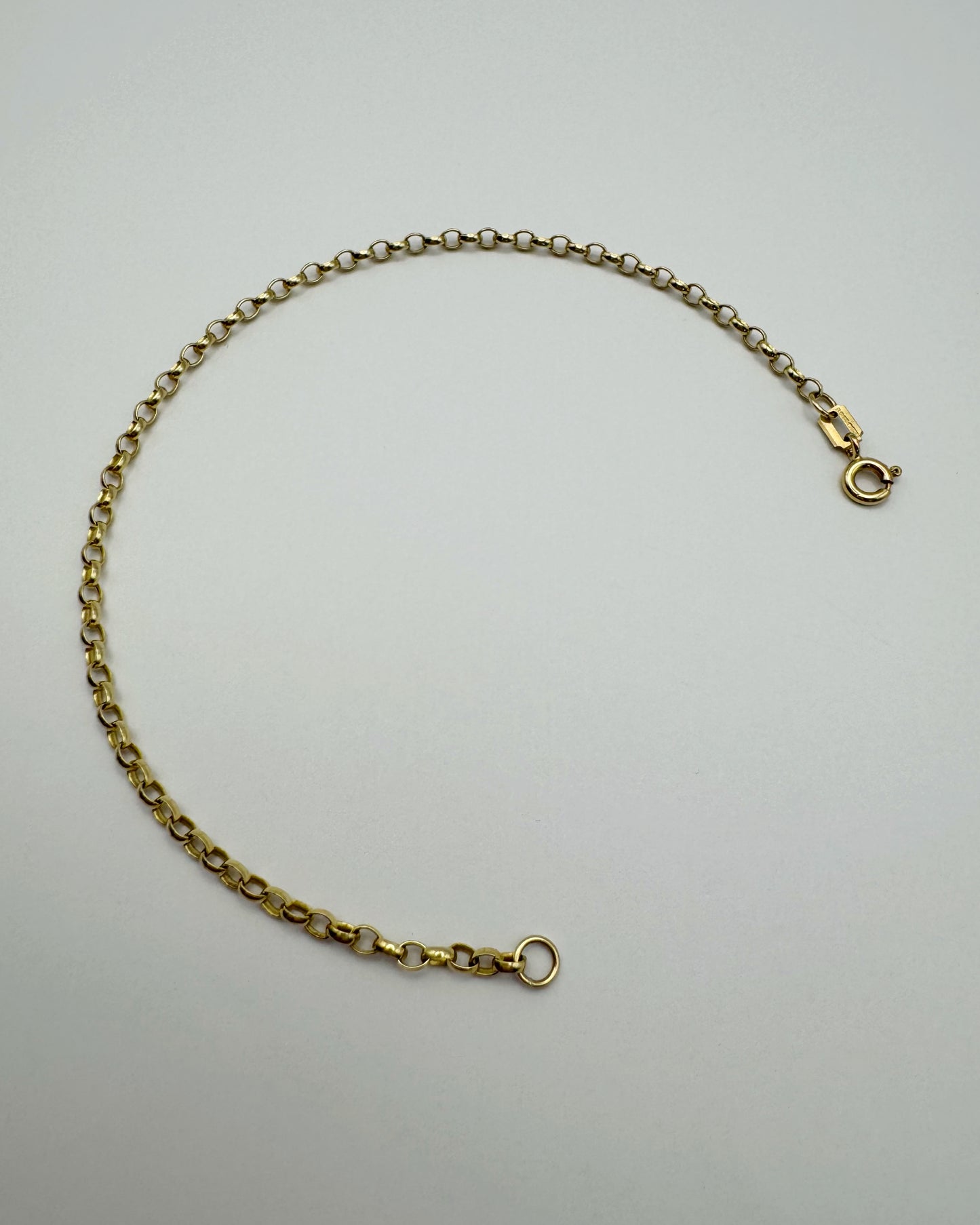 9ct vintage belcher bracelet
