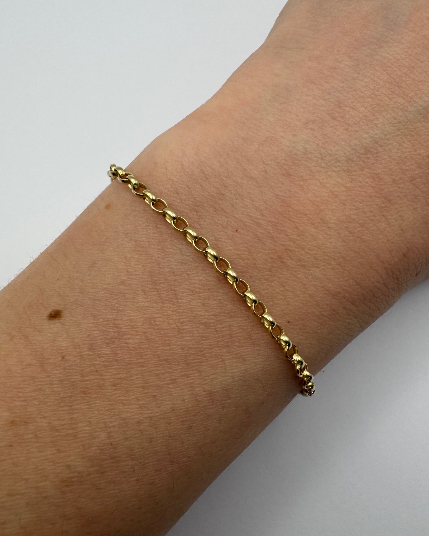 9ct vintage belcher bracelet