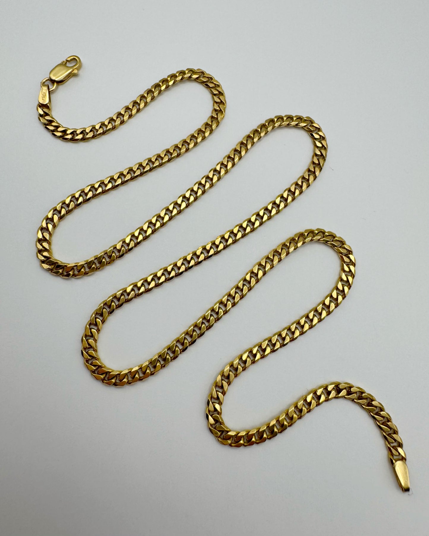 9ct Vintage curb chain