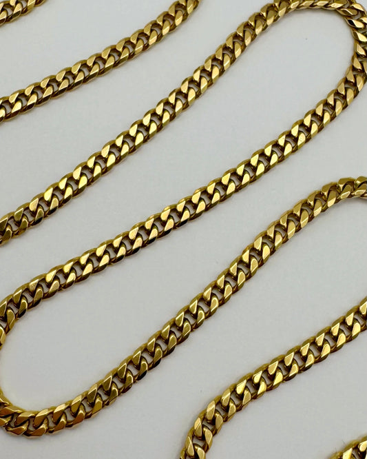 9ct Vintage curb chain