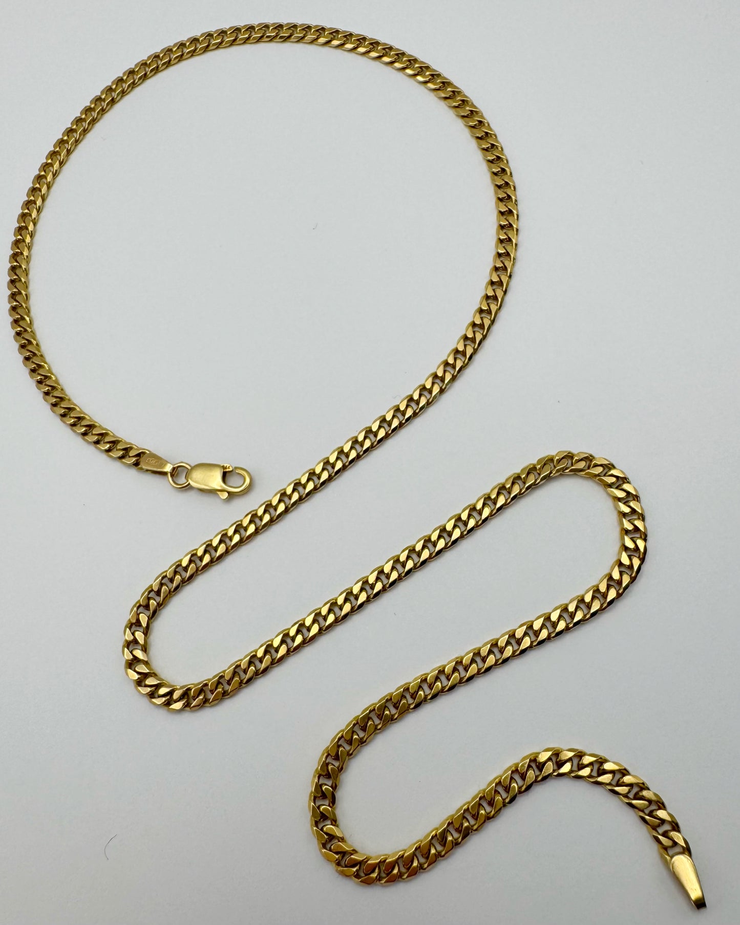 9ct Vintage curb chain