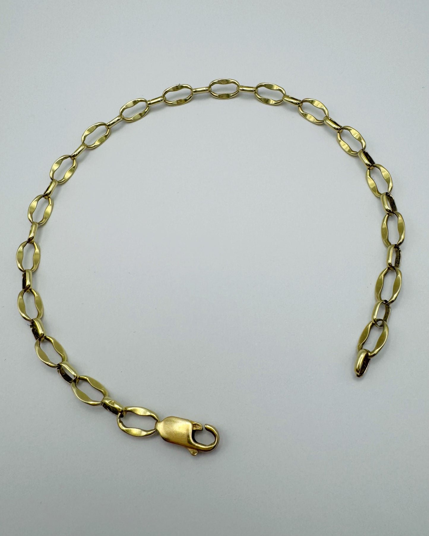 14ct Vintage mariner style bracelet