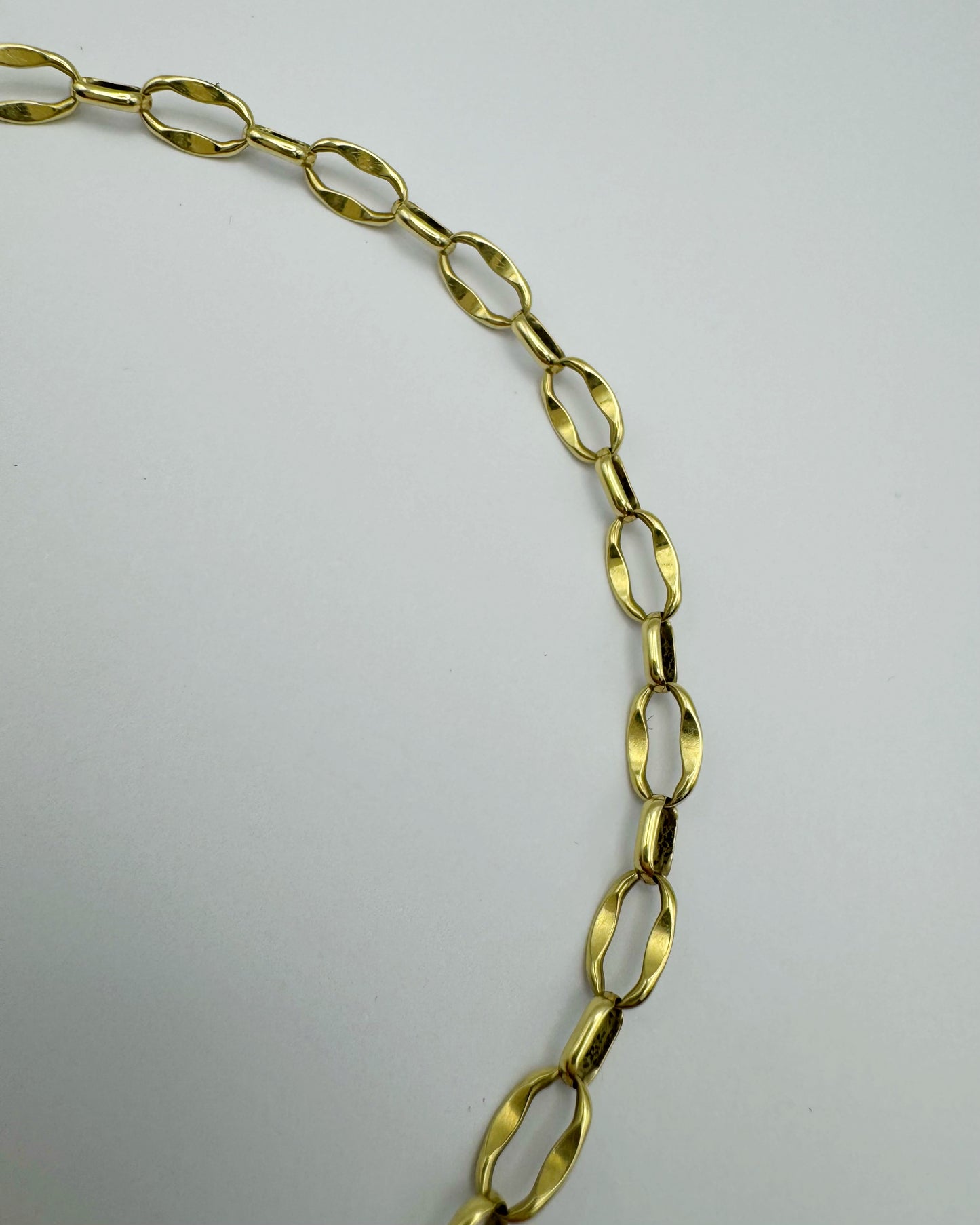 14ct Vintage mariner style bracelet