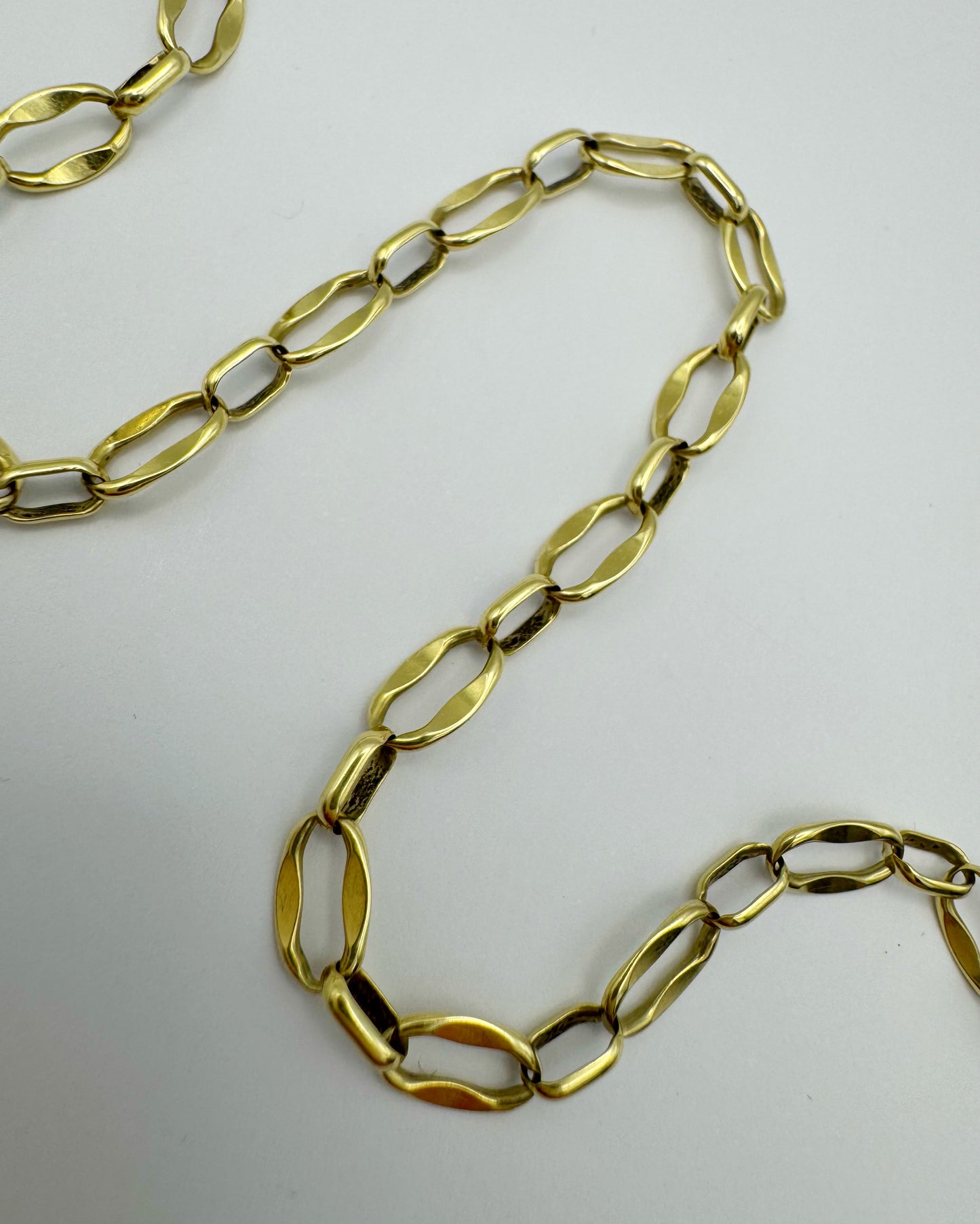 14ct Vintage mariner style bracelet