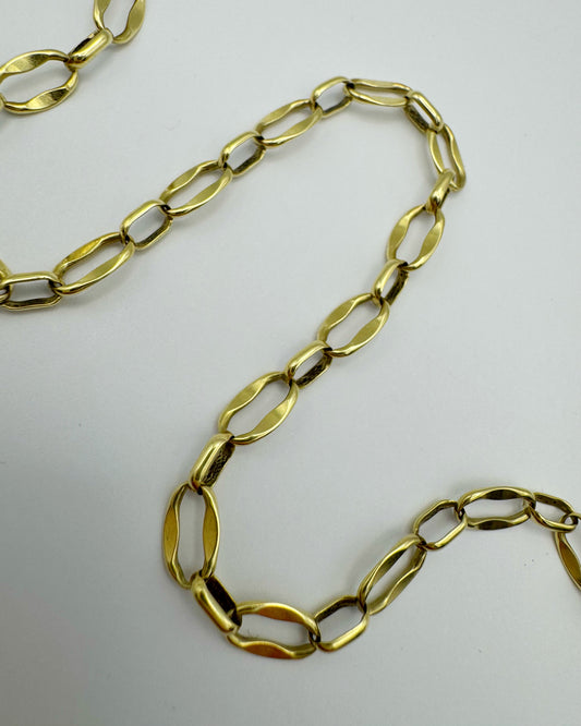 14ct Vintage mariner style bracelet