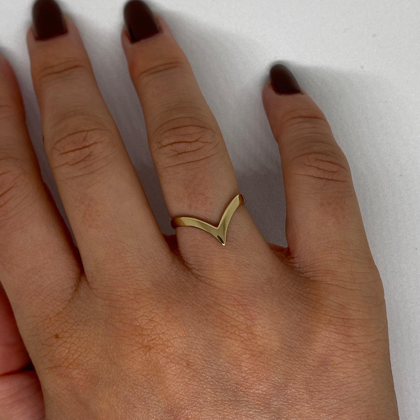 Wishbone ring