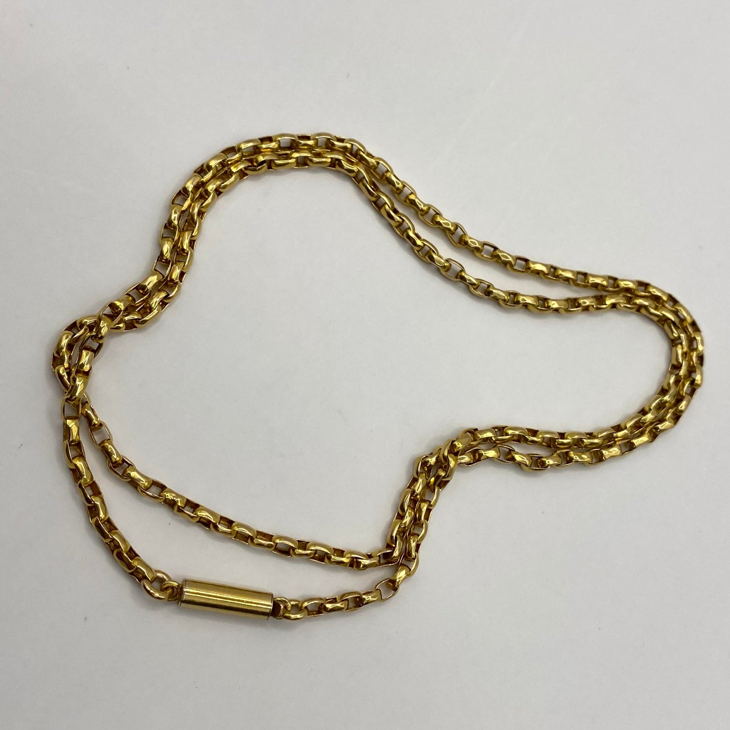 9ct Antique classic daily chain