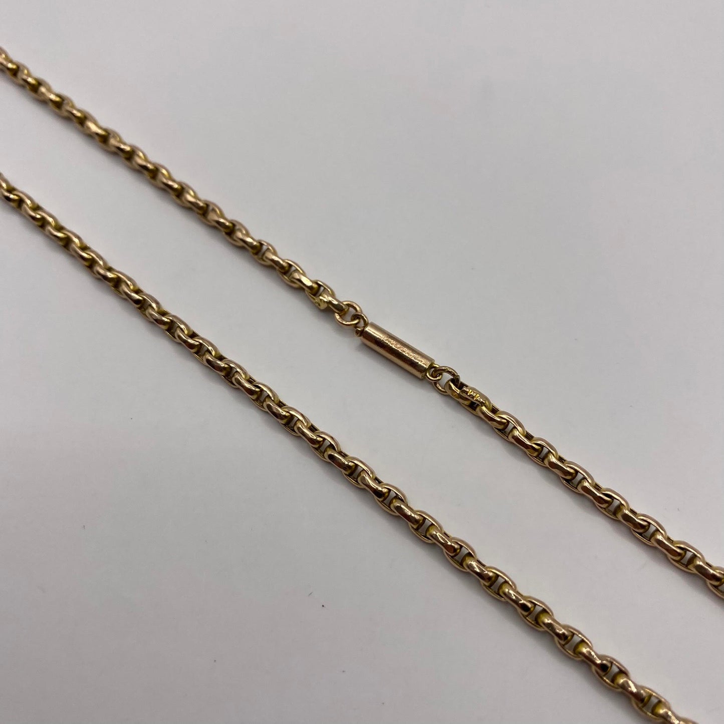 Gorgeous antique chain with barrel clasp