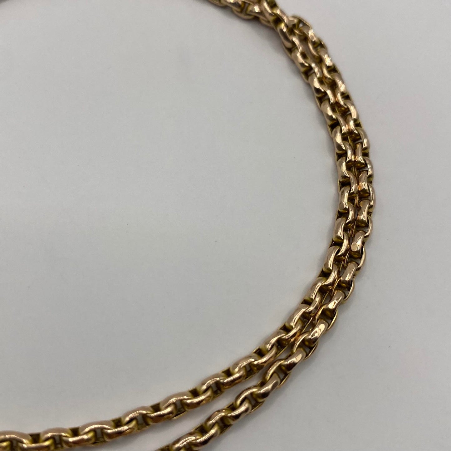 Gorgeous antique chain with barrel clasp