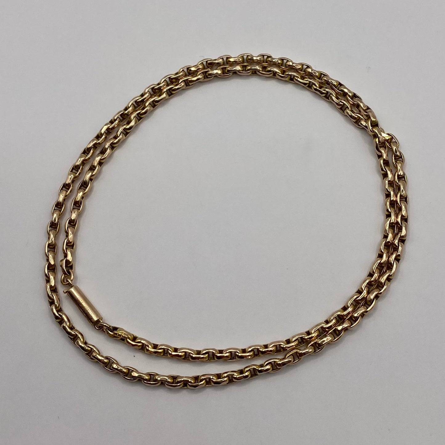 Gorgeous antique chain with barrel clasp