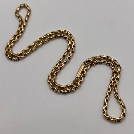 Gorgeous antique chain with barrel clasp