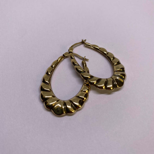 Croissant style hoops