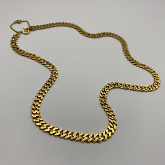 18ct Solid curb chain