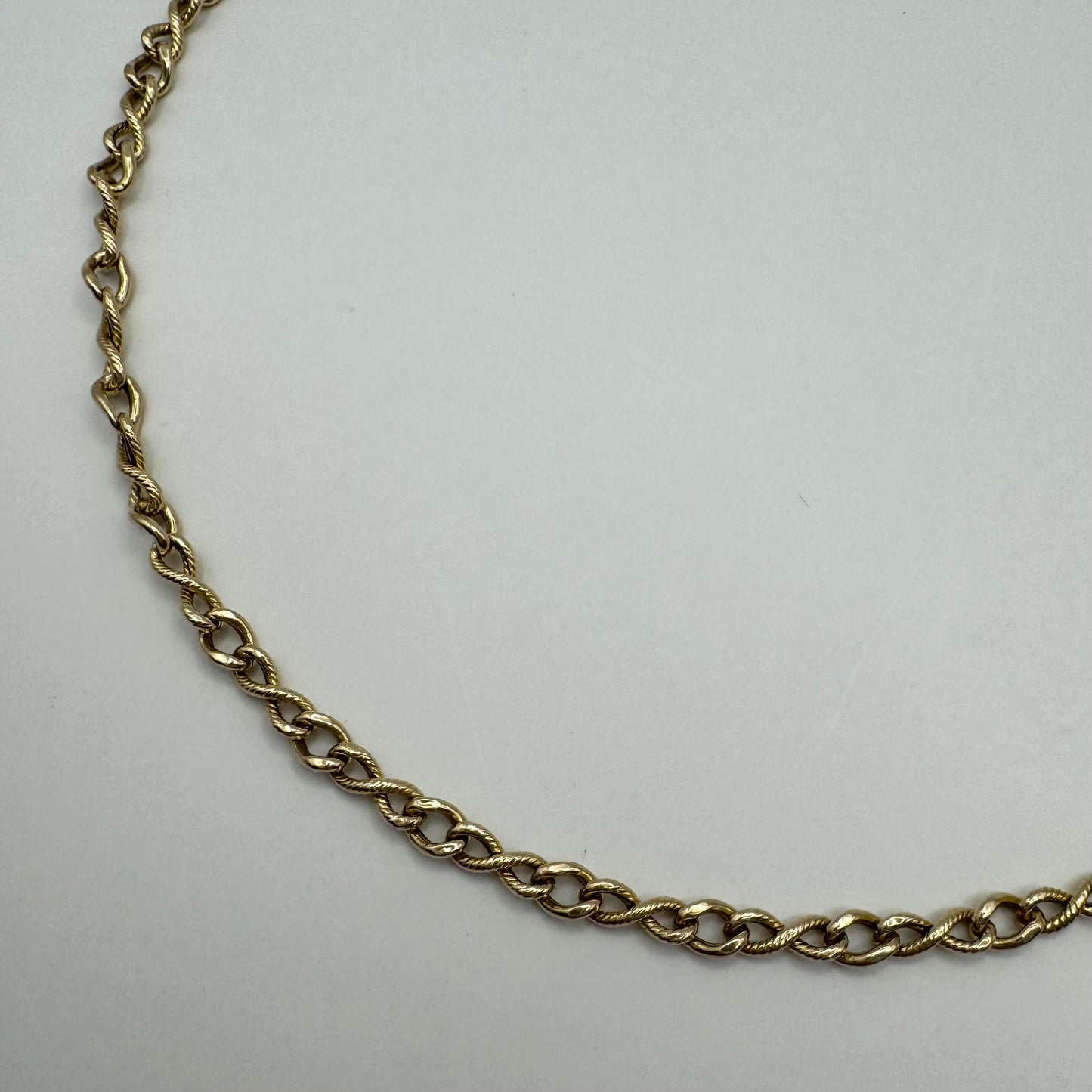 9ct eternity link fancy bracelet