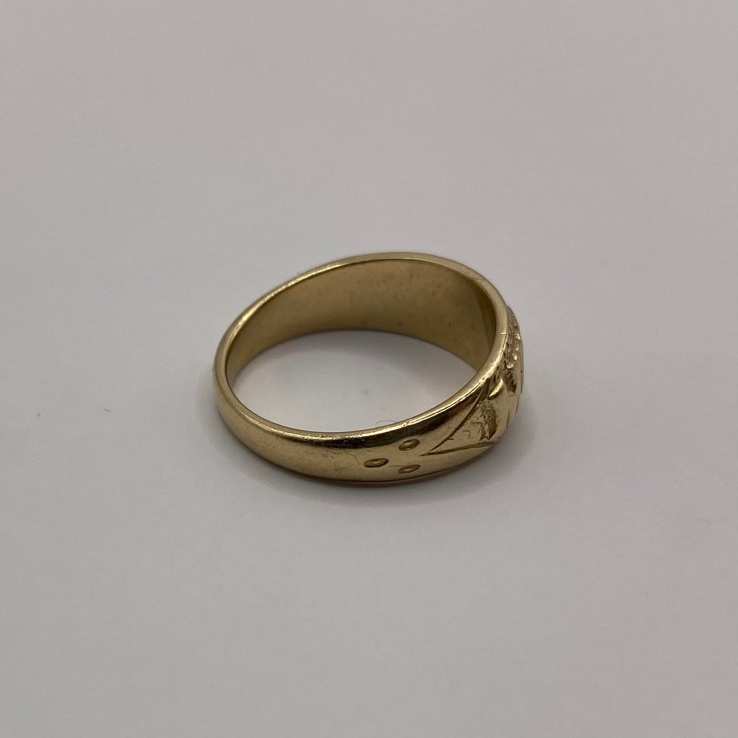 9ct Mizpah ring