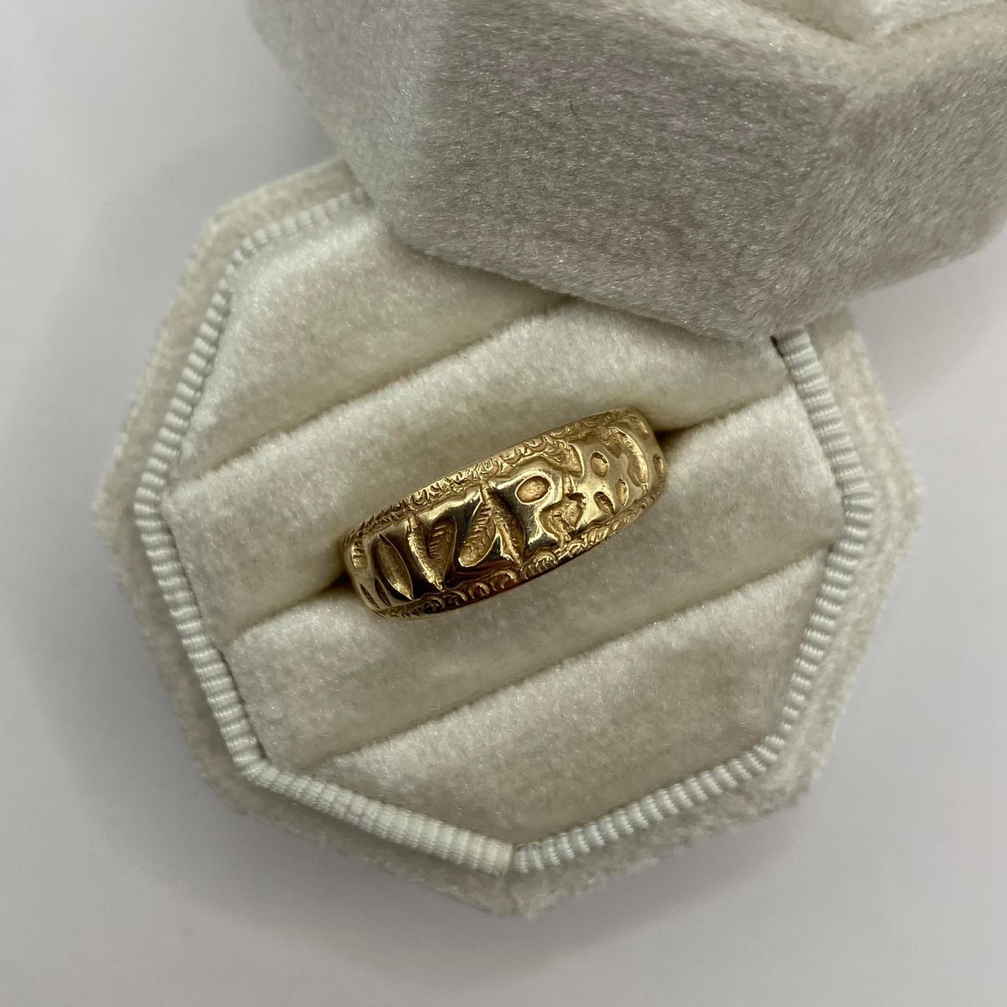 9ct Mizpah ring